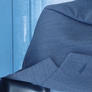 PIERRE CARDIN MEN'S VINTAGE MICRO STRIPED (2) BUTTON LUXURY BLAZER
